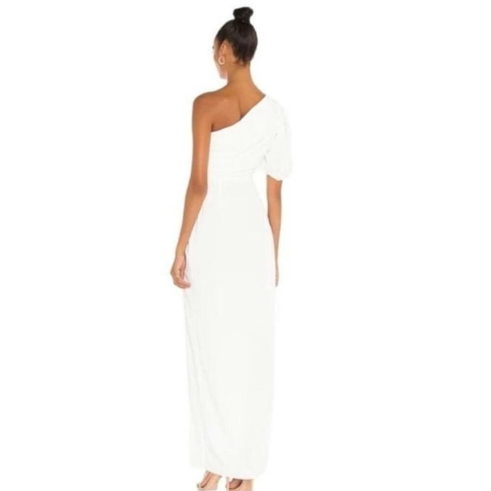 Amanda Uprichard Bexley Maxi Dress One Shoulder Long Evening‎ Gown Sz M - Picture 14 of 14